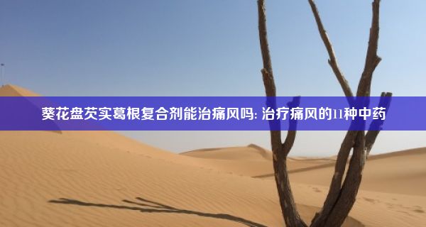 葵花盘芡实葛根复合剂能治痛风吗: 治疗痛风的11种中药