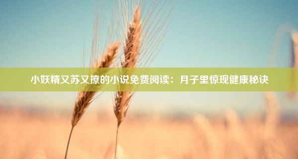 小妖精又苏又撩的小说免费阅读：月子里惊现健康秘诀