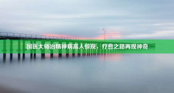 国医大师治精神病高人惊现，疗愈之路再现神奇