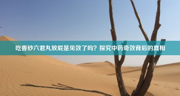 吃香砂六君丸放屁是见效了吗？探究中药奇效背后的真相