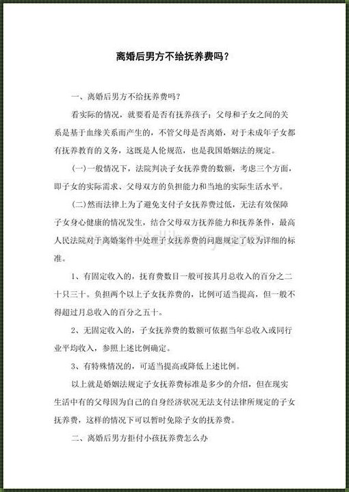 哺乳期离婚抚养费怎么给：深入解析与探讨