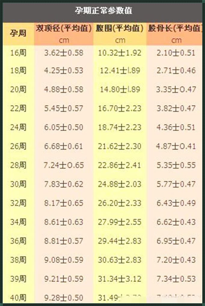 35周之后胎儿增长速度：宝宝成长的最后冲刺