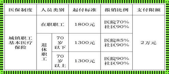 退休职工医保报销封顶线是多少：探秘医疗保障的底线