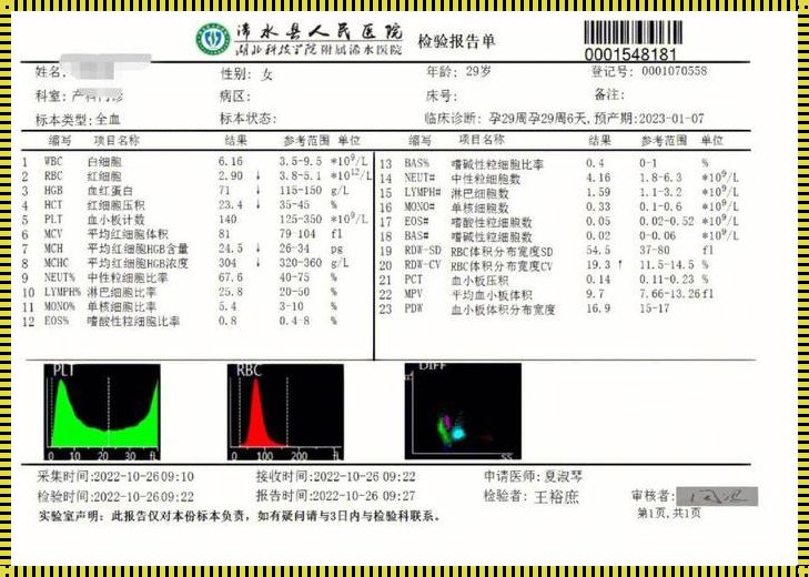 血常规低到多少算地贫？揭秘贫血的真相