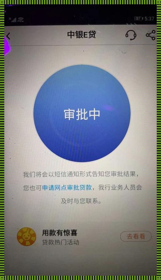 中银e贷，理财路上的贴心助手：人工审核的温暖陪伴