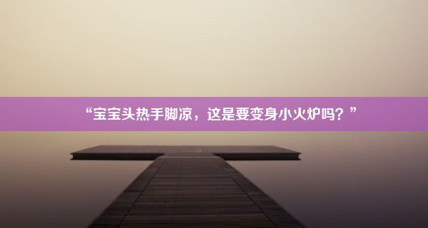 “宝宝头热手脚凉，这是要变身小火炉吗？”